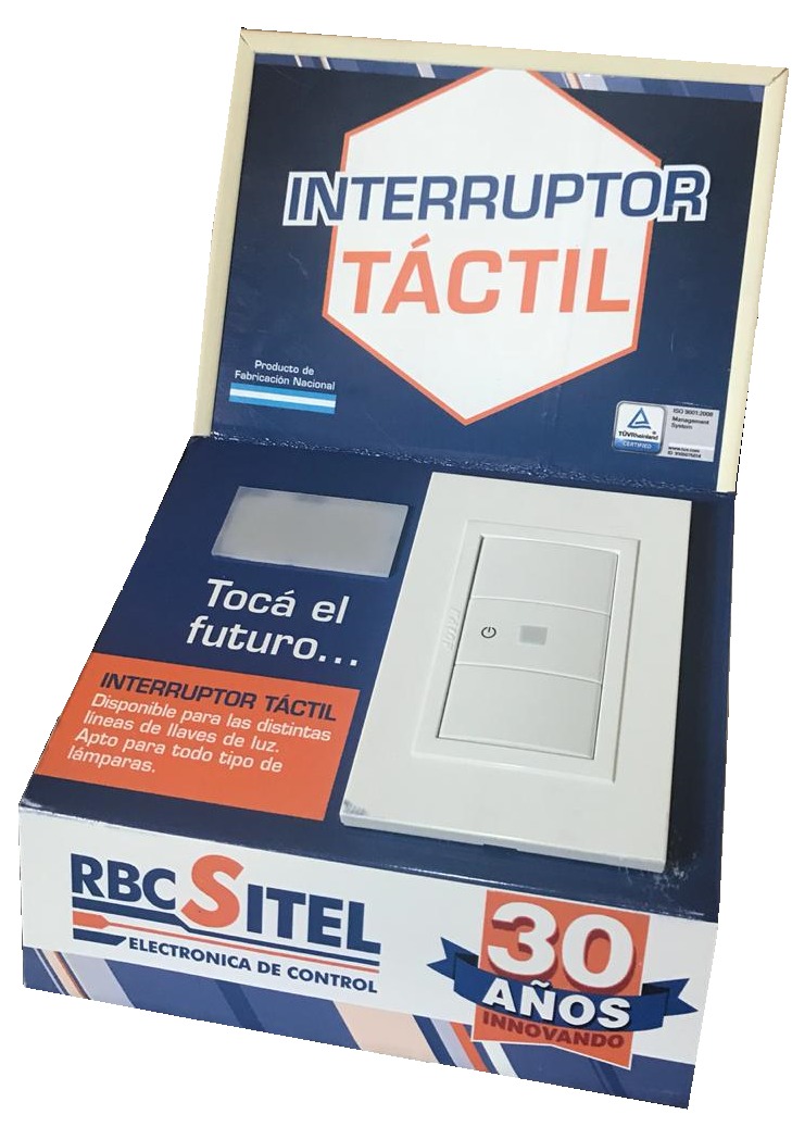 Cód. 9301 – Interruptor Táctil – RBCSitel